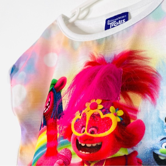 Trolls World Tour Pop Life 3D Graphic Tee NWT - Picture 2 of 5